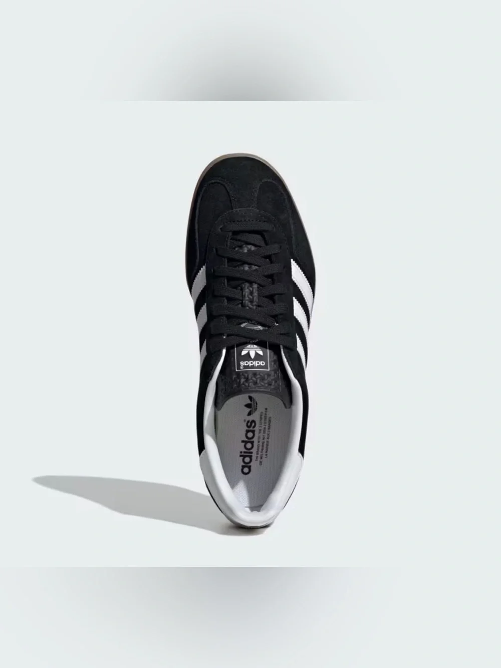 Adidas Gazelle indoor sneakers in black M5 W6